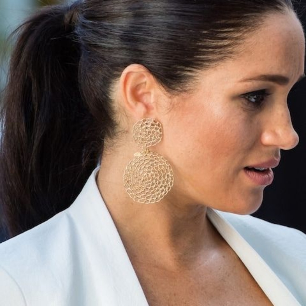 GAS Bijoux earrings as seen on Meghan Markle